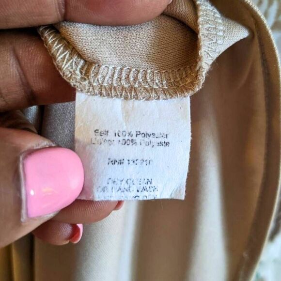 Show Me Your Mumu Audrey Maxi Dress Women's Size XS Tan Floral Boho Wedding Gown - Picture 13 of 14